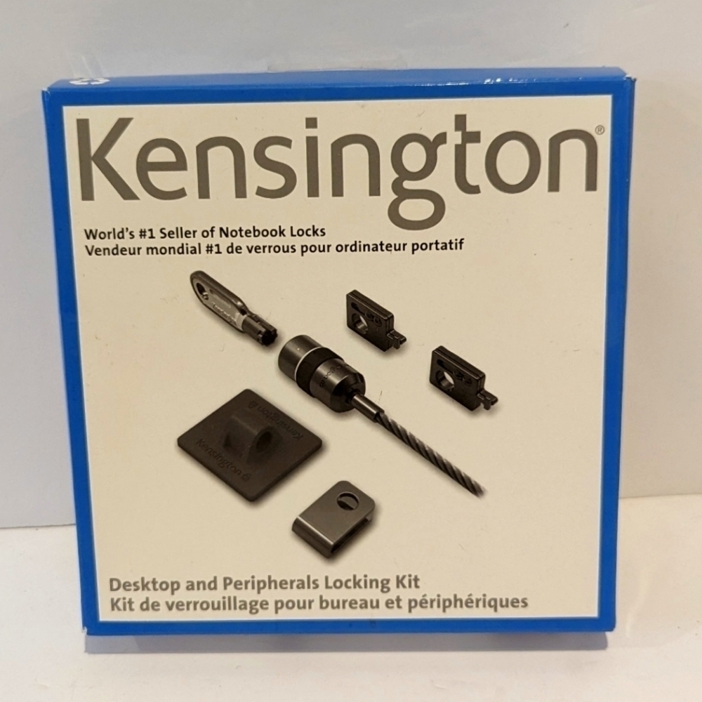KENSINGTON desktop and peripherals locking kit K64615US